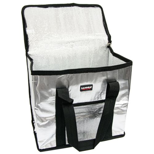 Туристична термосумка Sannen Cooler Bag MC-1059 на 25 л для продуктів і напоїв 37x20x34 см похідний переносний термобокс холодильник для пікніка