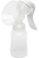 Ручной молокоотсос Manual Massage Breast Pump RH-188 с массажной насадкой, бутылочкой и соской для кормления и хранения грудного молока 150 мл
