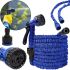 Садовий шланг для поливу рослин Magic Hose 30 метрів 100ft з насадкою розпилювачем X-Hose 30м посилений поливальний розтягується шланг
