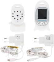 Бездротова відеоняня Smart Baby VB601 з екраном 2 дюйми, акумуляторна кольорова камера нічного бачення з двостороннім зв'язком і термометром VB-601