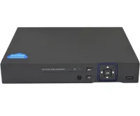 Провідний відеореєстратор DVR UKC CAD 1204 AHD 4 канальний, мережевий IP реєстратор на 4 камери для відеоспостереження і управління камерами Чорний