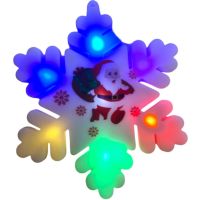 Внутрішня rgb гірлянда штора Xmas 3D фігурки сніговика і сніжинки Мультикольорова 3x0.7м 95led M, Новорічна 300x70 см на вікно будинку РДБ від мережі