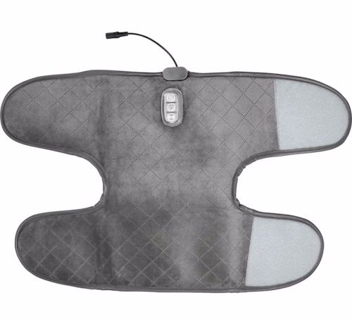 Універсальний масажер бандаж колінного суглоба Massaging Sharper Image з підігрівом, зігріваючий наколінник грілка на коліно і плечей 5 режимів Сірий