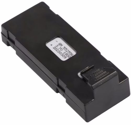 Універсальний додатковий акумулятор 4drc V22 3.7 v 1800mAh для квадрокоптера E88, E88 PRO, E99, E525, P5 PRO, змінна батарея для дрона Чорний