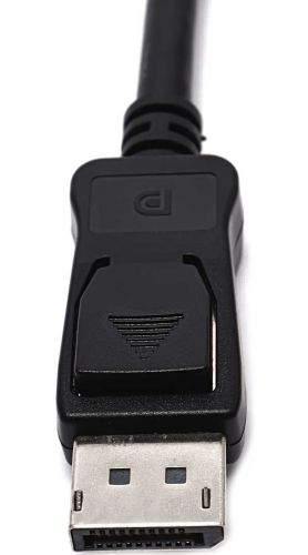 Відео кабель DisplayPort на DisplayPort 1.8 м універсальний перехідник, з'єднувальний кабель для передавання відеосигналу на телевізор 95506