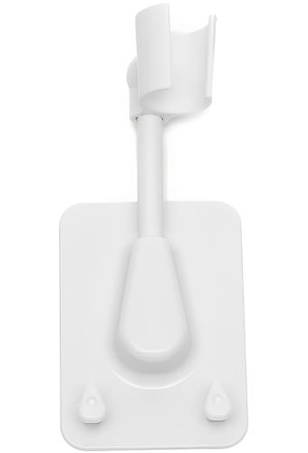 Настінний тримач для душової лійки Shower Holder AND - 129 універсальне обертові кріплення з 2 гачками для ручного душу на присоску у ванну