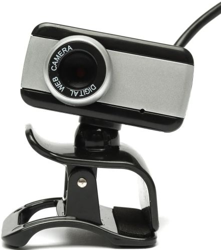 Провідна веб камера з мікрофоном Digital HD Camera RD517 640х480 універсальна зовнішня USB веб-камера на прищіпці для ПК комп'ютера і ноутбука Чорна