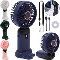 Настільний акумуляторний вентилятор Mini Fan N-15 міні охолоджувач повітря з дисплеєм, підставкою для телефона та ароматизацією повітря від USB YH-2