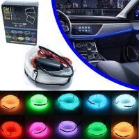 Автомобільна декоративне підсвічування Car Cold Light Line EL-1302-4 м, світлодіодна стрічка В авто, Неонова стрічка для автомобіля 4м