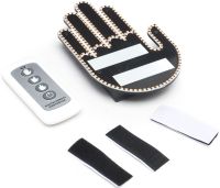 Светодиодная рука Fun Gesture Hand LED-ладонь с жестами на липучке с подсветкой, автомобильный знак на заднее стекло в салон авто с пультом управления