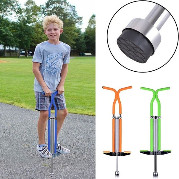 Дитячий джампер Коник на пружині Street Hit Pogo Stick, палиця скакалка для дітей, стрибучий тренажер палиця-скакалка Пого Стік для стрибків до 50 кг