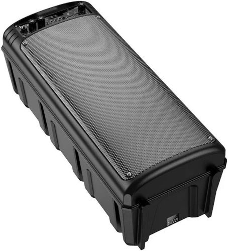 Підлогова колонка з мікрофоном Hoco BS52 billowing Outdoor бездротова портативна акустична Bluetooth система, автономне караоке, пультом і світломузикою