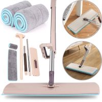 Швабра з самоотжимом Spin Mop 360 мікрофібра, з вертикальним віджимом і насадками для швидкого прибирання підлоги