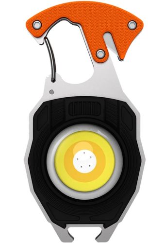 Світлодіодний ліхтарик брелок для ключів з підпалом Keychain Light W5147 ручний мультитул, міні світильник з прикурювачем, викруткою і карабіном USB