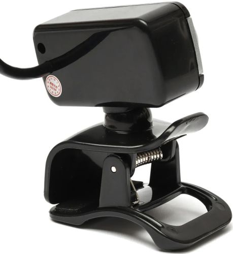 Провідна веб камера з мікрофоном Digital HD Camera RD517 640х480 універсальна зовнішня USB веб-камера на прищіпці для ПК комп'ютера і ноутбука Чорна