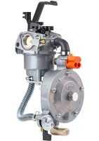 Газовий карбюратор для бензинового генератора Dual Fuel Carburetor 4-6 кВт з газовим редуктором і перемикачем на два види палива пропан-бутан