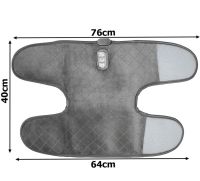 Універсальний масажер бандаж колінного суглоба Massaging Sharper Image з підігрівом, зігріваючий наколінник грілка на коліно і плечей 5 режимів Сірий