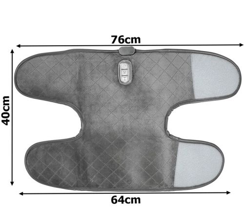 Універсальний масажер бандаж колінного суглоба Massaging Sharper Image з підігрівом, зігріваючий наколінник грілка на коліно і плечей 5 режимів Сірий
