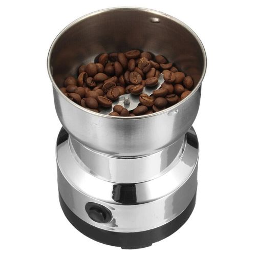 Електрична кавомолка 150 Вт NIMA Electric Grinder NM - 8300 роторна з ножами з нержавіючої сталі подрібнювач кави, спецій, електро млин