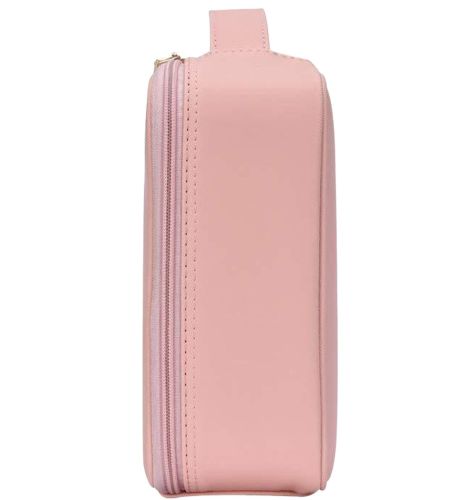 Органайзер для зберігання косметики Niceland Beauty box MAG-590 з ручкою для перенесення, Дорожня водонепроникна косметичка, б'юті кейс рожева