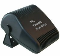 Автомобільний обігрівач салону від прикурювача Auto Heater HJ - 701 Fan 12 volt DC 150W, Тепловентилятор дуйка HJ701 для авто 150 Вт Чорний