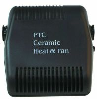 Автомобільний обігрівач салону від прикурювача Auto Heater HJ - 701 Fan 12 volt DC 150W, Тепловентилятор дуйка HJ701 для авто 150 Вт Чорний