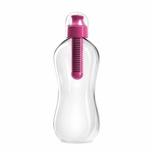 Спортивна герметична пляшка з фільтром для питної води Water Filter Bottle, об'ємом 550 мл для занять спортом, М'яка пляшка для очищення води