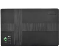 Джерело безперебійного живлення ДБЖ UPS DC1018P для WI-Fi роутера 5V 9V 12V Power Bank 10400 mAh, бесперебойник 18W для модему комутаторів і камер