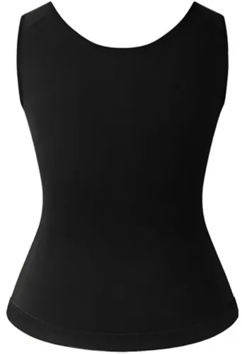 Женская утягивающая майка Sweat Shaper Women's для похудения с эффектом сауны, Майка сауна для занятия спортом для женщин M/L XL/XXL Черная