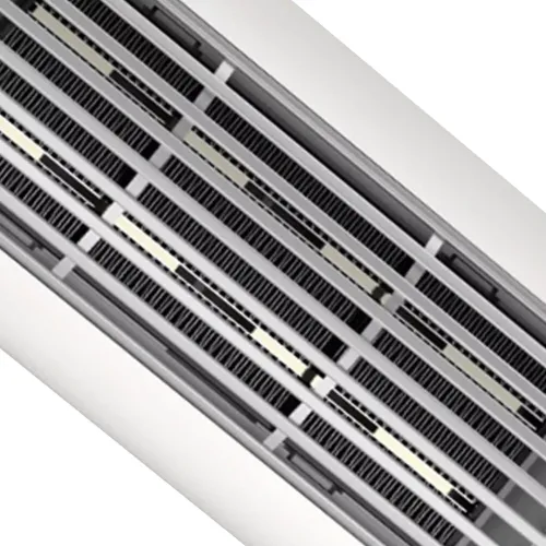 Електричний підлоговий обігрівач тепловентилятор Lasko FH-500 1200W 2 режими, Настільний електрообігріатель дуйка FH500 для будинку від мережі Білий