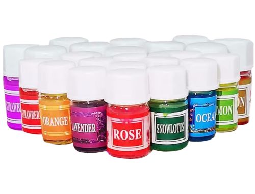 Набор водорастворимых эфирных масел Essential Oil EOS-012 12шт с различными ароматами для диффузора, Эфирное аромамасло по 3мл для ароматизаторов