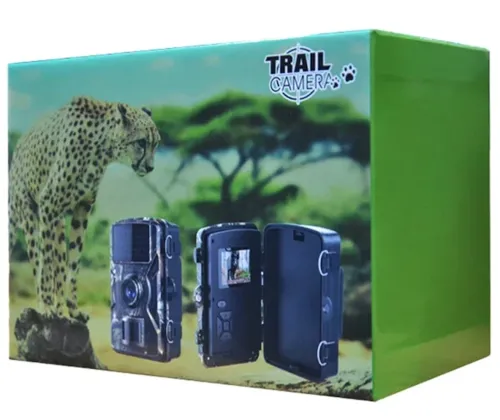 Охотничья фотоловушка Trail Wild Hunt DL-001 IP66 12mp с экраном 2" и ночным видением, Боди камера нагрудный видеорегистратор с датчиком движения