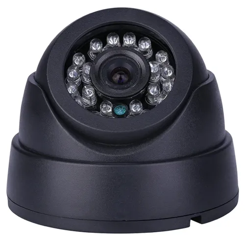 Кімнатна кольорова IP камера відеоспостереження Спартак CCTV 349 1.3 mp з роз'ємом LAN, дротова Вулична купольна камера з ІЧ-підсвічуванням