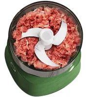 Портативний кухонний міні блендер, подрібнювач для часнику і пюре Multifunctional Cooking Machine JUCIER AND460 від USB, електричний Гріндер 350 мл