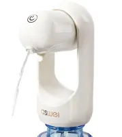 Автоматична акумуляторна помпа диспенсер suction pump AND LY - 608 для подачі питної води на бутель кулера електричний насос дозатор для бутля