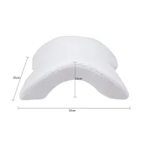 Ортопедична вигнута подушка для сну Nap pillow NJ - 137 з тунелем для руки і шиї з піни з ефектом пам'яті, Гіпоалергенна подушка тунель