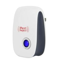 Ультразвуковий відлякувач комах і гризунів Electronic Pest Reject Repeller пристрій для знищення мишей тарганів, комарів прилад в розетку
