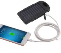 Портативний зарядний пристрій Power Bank Solar Charger JS-3 50000 mAh повербанк c карабіном на сонячній батареї, зовнішній акумулятор 50000 маг