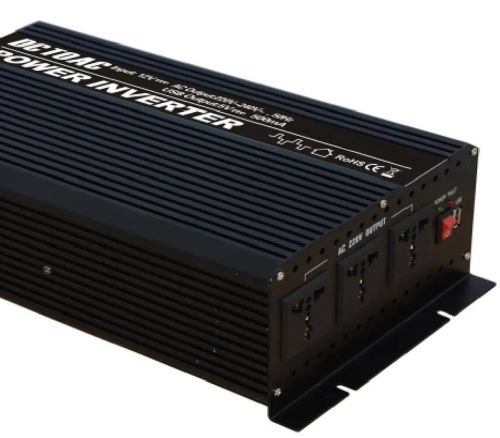 Автомобільний інвертор UN-3063 9000W 12V-220v, Авто перетворювач напруги струму від прикурювача і акумулятора 12В 9000В з захистом від перегріву