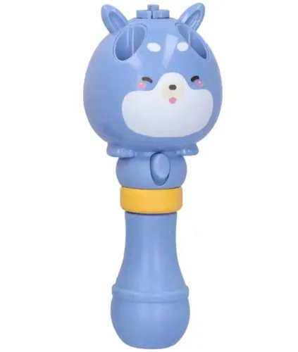 Літаючий генератор мильних бульбашок на запуску Bubble Toy з літаючим пропелером, дитяча іграшка вертушка пускає мильні бульбашки 80мл для дітей