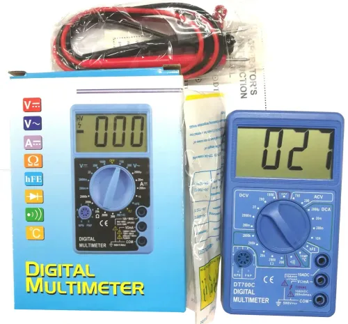 Мультиметр Digital DT700C звуковий, цифровий мультиметр, вимірювальний прилад, цифровий мультиметр