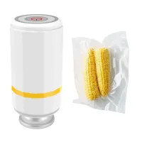 Акумуляторний вакуумний пакувальник Vacuum Sealer XL-709 вакууматор для пакування та зберігання їжі продуктів, Набір вакуумування банок Мейсона