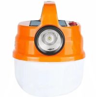 Універсальний підвісний ліхтар Hurry Bolt Solar HB-V70 на сонячній батареї, Акумуляторна LED лампа аварійний світильник з гачком 50W для кемпінгу