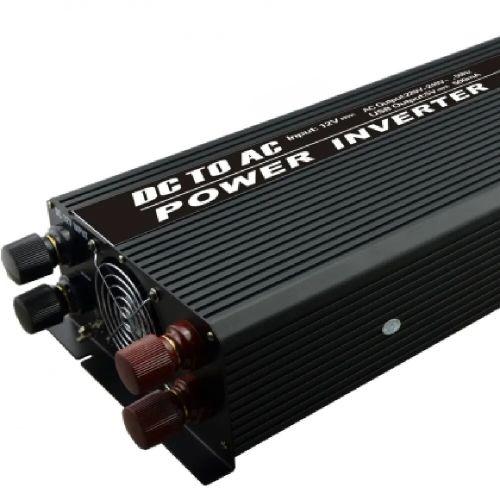 Автомобільний інвертор UN-3063 9000W 12V-220v, Авто перетворювач напруги струму від прикурювача і акумулятора 12В 9000В з захистом від перегріву