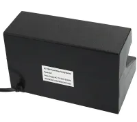 Ультрафиолетовый автоматический детектор валют Money Detector AD-118AB AC-220v, УФ лампа для быстро проверки денег купюр работающий от сети Черный