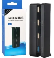 Універсальний Usb Hub dobe PS4 Slim Концентратор на 4 порти для ігрової приставки Sony Playstation, Юсб Хаб розгалужувач для периферійних пристроїв