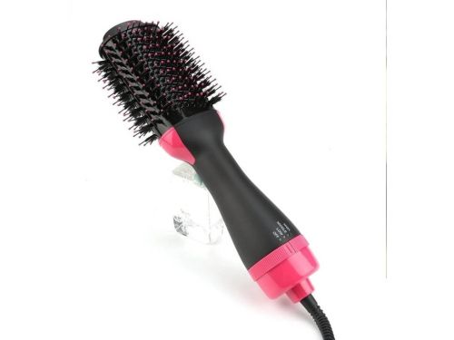 Фен щітка гребінець 3в1 One step hair Dryer 3 режими 1000W, випрямляч для укладання волосся, стайлер з функцією іонізації і керамічним покриттям