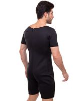 Спортивний костюм Sibote Body Suit CF-58 для схуднення з ефектом сауни, Комбінезон сауна Sport Slimming для занять спортом і зганяння ваги Чорний