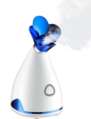 Парова сауна для омолодження та зволоження обличчя з інгалятором Phyopus Facial Ionic Steamer CL-5358, Розпарювач 2в1 з іонізатором для чищення шкіри