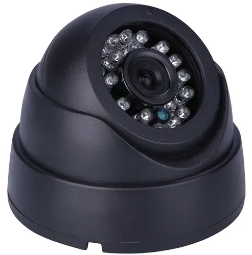 Кімнатна кольорова IP камера відеоспостереження Спартак CCTV 349 1.3 mp з роз'ємом LAN, дротова Вулична купольна камера з ІЧ-підсвічуванням
